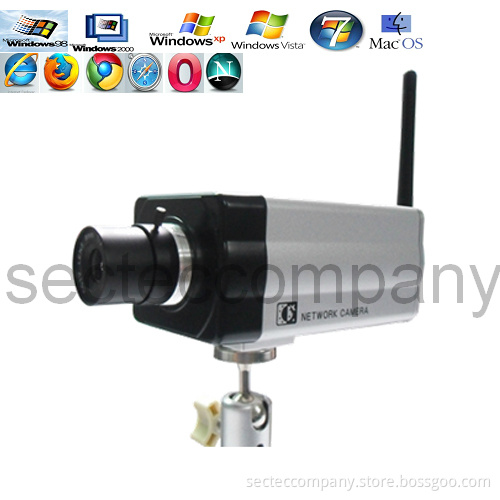 H.264 Mega Pixels BOX IP Camera with 720P,Full HD